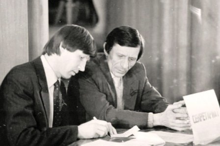 Николай Журавский и Глеб Лебедев